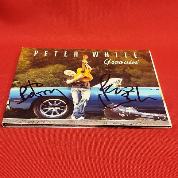 Peter White Groovin CD Signed 2016 - Picture 3 of 9